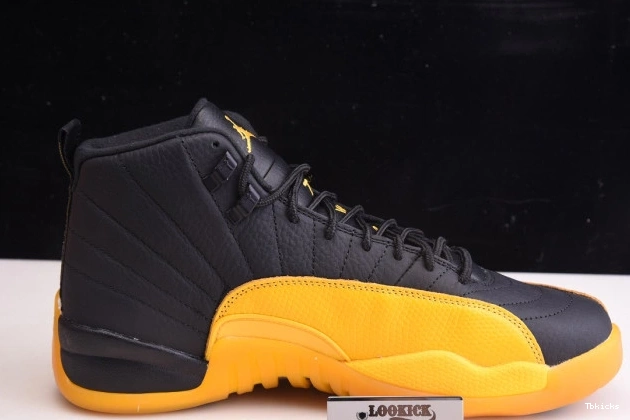 Reps TBK Retro University 12 Gold Jordan Black 130690-070 Air 0628